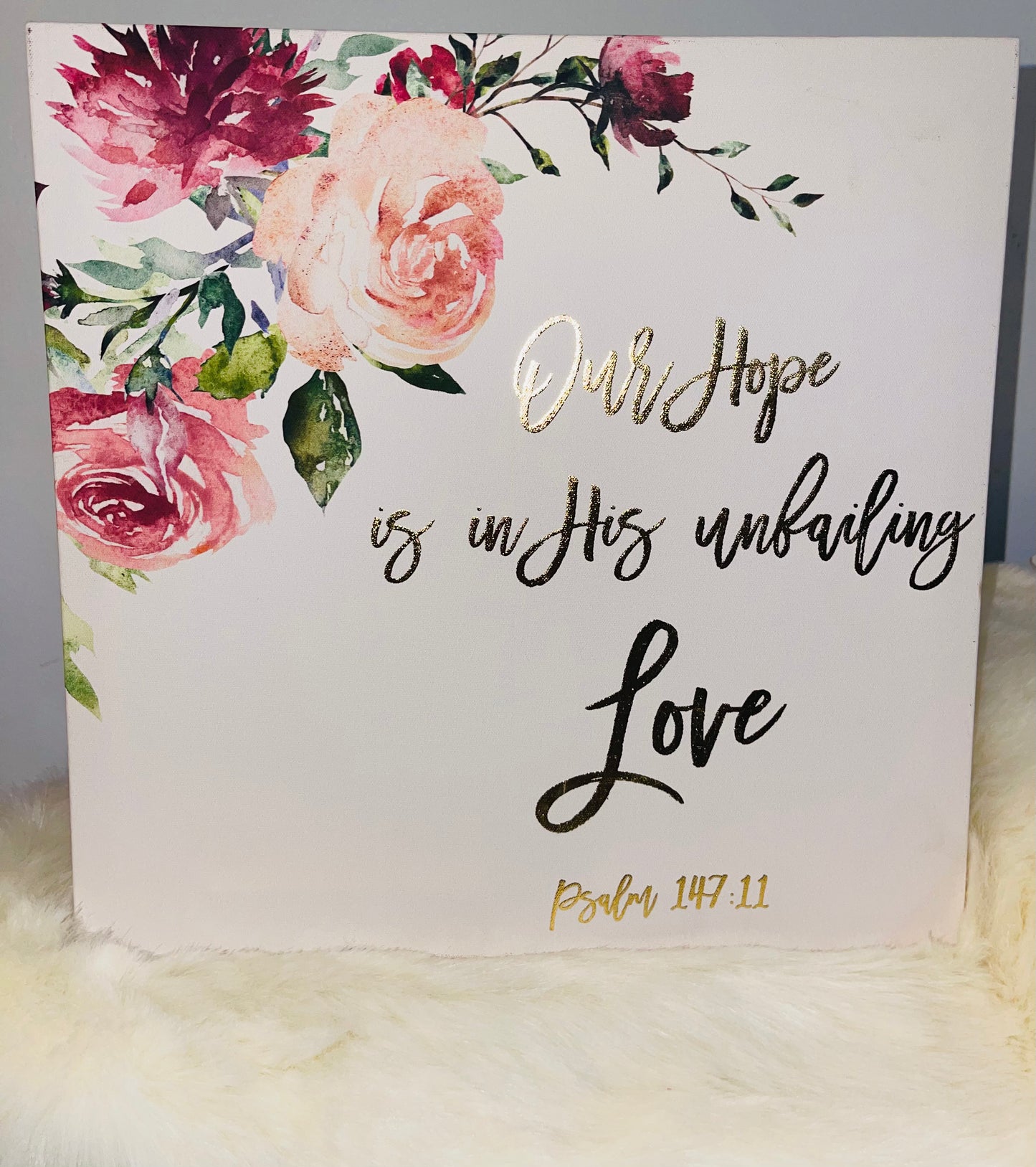 UNFAILING LOVE’ WALL ART